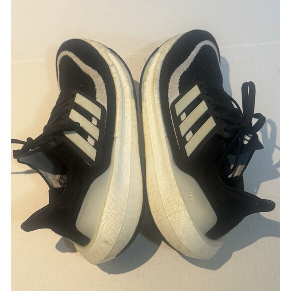 Adidas Ultraboost Light HQ6340 Men’s Size 7.5 Black White Running Shoes Sneakers